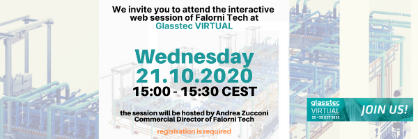 Falorni Tech live web session at Glasstec Virtual 2020